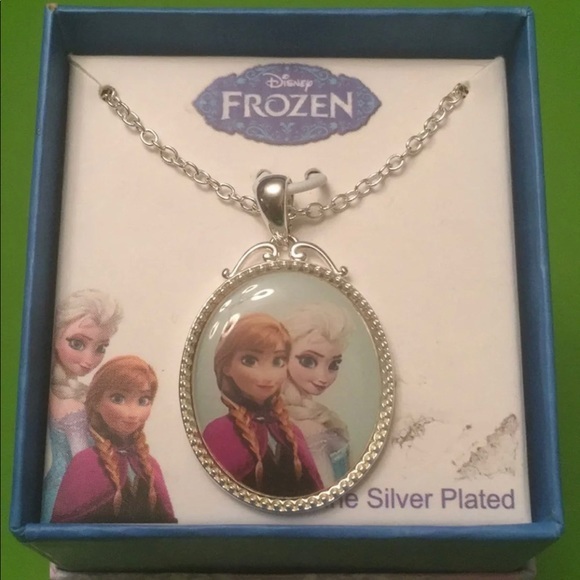 Disney Other - Brand New Silver Frozen Charm Necklace